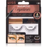 Kiss Magnetic Eyeliner & Eyelash Kit magnetne trepavice 01 Lure 1 pair Cijene