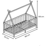 Hanah home Dečiji krevet Woody | ePonuda.com