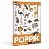 Poppik Edukativni poster s nalepnicama Mini otkrića: BOOO! Crna boja 3+ | Eponuda.com