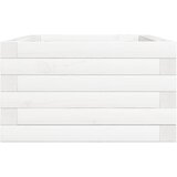  Vrtna sadilica bijela 70x40x23 cm od masivne borovine | shoptok.hr
