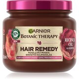 Garnier Botanic Therapy Ricinus Oil & Almond Hair Remedy maska za kosu za krhku kosu za oslabljenu kosu protiv ispadanja kose 340 ml | shoptok.hr