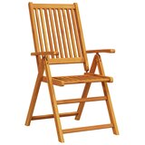  Vrtni set za objed Sklopivi 9 pcs Smeđa Čvrsto drvo akacije | shoptok.hr
