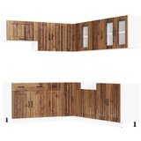  11-dijelni set kuhinjskih ormarića Lucca konstruiranog drva | shoptok.hr