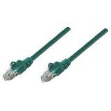 Intellinet 730815 RJ45 omrežni kabel\, Patch kabel CAT 6 U/UTP 0.25 m zelena 1 kos, (20419733) | Shoptok.si