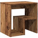 Maison Chic Nočna omarica - Nočna miza starinski les 40x30x40 cm iverna plošča, (21690118) | Shoptok.si
