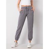 RUE PARIS Sweatpants-RV-DR-6120.03P-dark gray | Shoptok.si