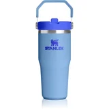 IceFlow™ Flip Straw 2.0 Tumbler termosica od nehrđajućeg čelika Blue Sky 410 ml