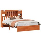 Polica za knjige Krevetski okvir Vosak smeđa 200 x 150 cm | shoptok.hr