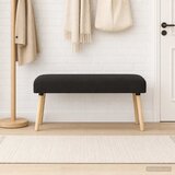  Klupa Jednobojno Crna 110 x 40 x 46 cm Bouclé | shoptok.hr