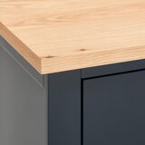 MID.YOU KOMODA, naravne barve, temno modra | Shoptok.si