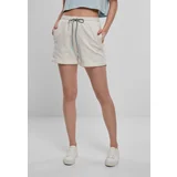 Urban Classics Women's beach terry shorts light grey