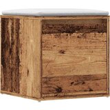 vidaXL Škatla za predal iz starega lesa 40,5x40x40 cm | Shoptok.si