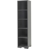 Vipack tamno siva dječja biblioteka London, 45 x 195 cm Cijene