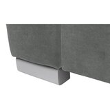 MID.YOU KOTNA SEDEŽNA GARNITURA, velur siva | Shoptok.si