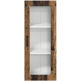  Zidni stakleni ormarić PORTO Staro drvo 40 x 31 x 100 cm | Eponuda.ba
