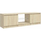 TV ormarić s LED svjetlima boja hrasta sonome 120x30x36 cm | shoptok.hr