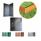 green-split Kot za robove trate Alu/Cink 13,5 cm Okvir gredic kovina, (5000218338) Cene