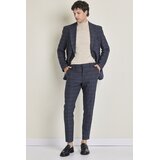 Legendww muske elegantne pantalone slim kroja sa karo dezenom | Eponuda.com