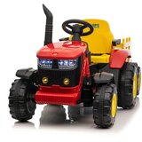 Premium Stil Traktor sa prikolicom - crveni - Premium Oprema | ePonuda.com