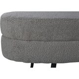 Venture Home ovalni tabure Otto (art. 15569-405) 100 × 40 × 41 cm, bež (greige) | shoptok.hr