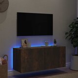  Zidni TV ormarić s LED svjetlima boja hrasta 100 x 35 x 41 cm | Eponuda.com