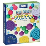 Junior Funny clay, masa za oblikovanje sa kalupima, miks, party | ePonuda.com