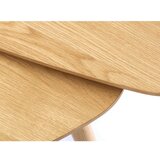 Unique Furniture Stolići za kavu u setu 2 kom u dekoru hrasta u prirodnoj boji 70x100 cm Adda – | shoptok.hr