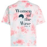 O'neill Majica 'Wow' modra / roza / črna / bela | Shoptok.si