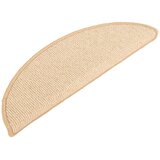  Prostirke za stepenice 15 kom 56x17x3 cm krem poluokrugle | shoptok.hr