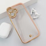  Maska za iPhone 16 Luxury Crystal Clear roze | ePonuda.com