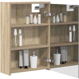  Kupaonski ormar s ogledalom Sonoma hrast 43 x 16 x 62.5 cm | shoptok.hr