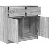  Komoda s ladicama siva sonoma 80x34x76 cm konstruirano drvo | shoptok.hr