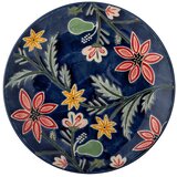 Bloomingville Temno modri desertni krožniki v kompletu 4 ks iz kamenine ø 20,5 cm Meredith – u