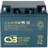 CSB Battery Svinčev akumulator 12 V 40 Ah EVX 12400 EVX12400-I1 svinčeno-koprenasti (AGM) (Š x V x G) 197 x 170 x 165 mm M5 vijačni priključek stabilni cikli\, brez vzdrževanja, (20439104) | Shoptok.si