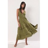 TRENDYOLMILLA Ženska haljina Tbess25El00121, Kaki | Eponuda.com