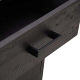  Noćni ormarići 2 kom crni 40 x 30 x 55 cm od masivne borovine | shoptok.hr