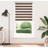 Zebra zavjesa Smeđa 100x200 cm Širina tkanine 95,9 cm Poliester | Shoptok.si
