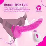 Tracy's Dog Jelivoy-Mid - realistični vibrator - 20 cm (roza) | Shoptok.si