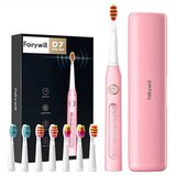 Fairywill sonična električna zobna ščetka, roza FW-507 plus | Shoptok.si