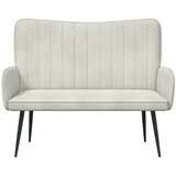 SOFA za dvije osobe Krem 115 x 61 x 87 cm Baršun | shoptok.hr