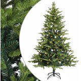  Umjetno božićno drvce s nogom 120 cm 150 LED lampica | shoptok.hr