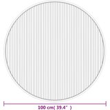  Okrugli tepih svijetli prirodni 100 cm od bambusa | shoptok.hr