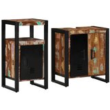  Set namještaja za kupaonicu 2 pcs Čvrsto drvo iz reciklaže | shoptok.hr