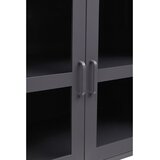 Premier Housewares Siva željezna vitrina 140x80x45 cm Acier – | shoptok.hr