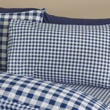 Catherine Lansfield Temno modra 3-delna posteljnina za zakonsko posteljo 200x200 cm Bamford Gingham Check – | Shoptok.si