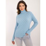 Wool Fashion Italia Sweater-AT-SW-2334-2.61-Light Blue | shoptok.hr