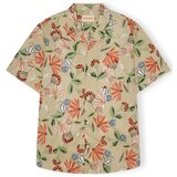 Revolution Srajce z dolgimi rokavi Cuban 3111 Shirt - Orange Večbarvna | Shoptok.si