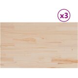  Stolne ploče 3 kom 80x47x2,5 cm od masivne borovine pravokutne | Eponuda.com