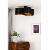  Duolla - Nadgradni luster ROLLER TRIO SHINY 3xE27/15W/230V crna/zlatna | Eponuda.com