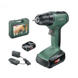Bosch zeleni alat Universal Drill 18 Akumulatorska bušilica 2 x 1,5 Ah + AL 1810 CV u koferu | Eponuda.com
